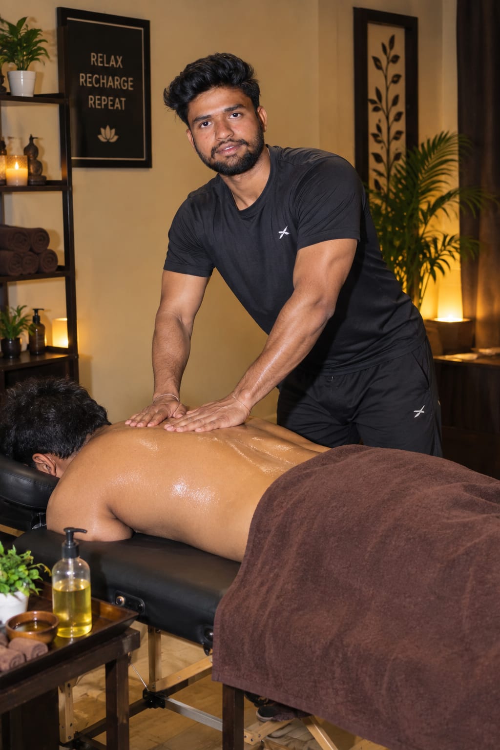 Top Full Body Massage Home Service - Doorstep Female Therapy Session 1